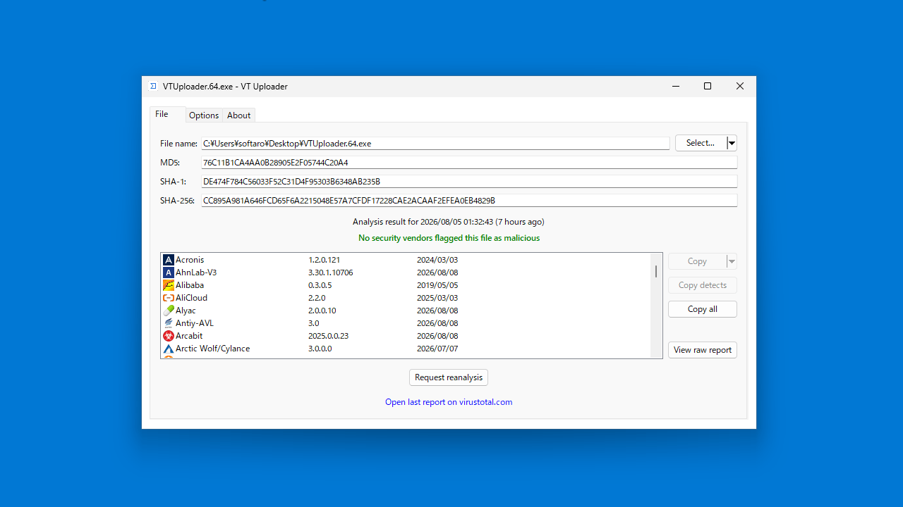 VT Uploader