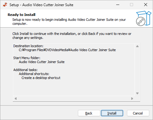 Audio Video Cutter Joiner Suite