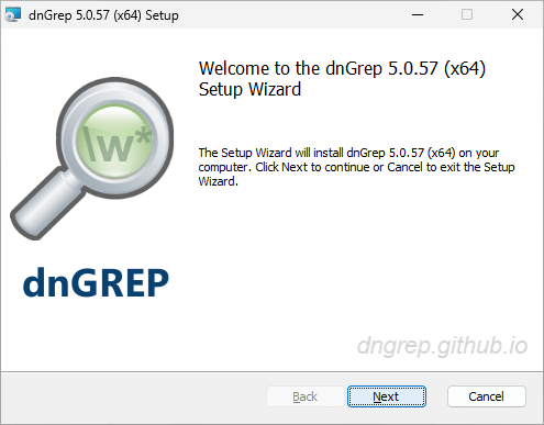 dnGrep