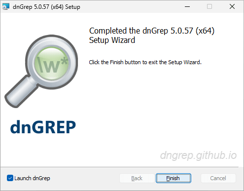 dnGrep