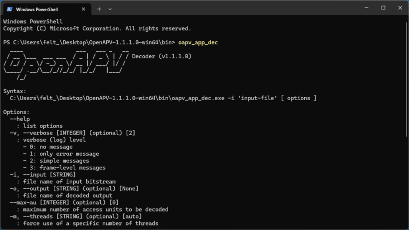 OpenAPV