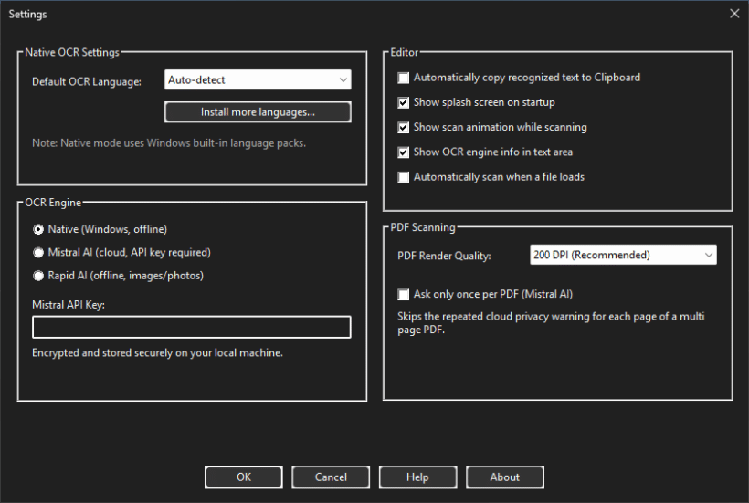 Iskra OCR Scanner